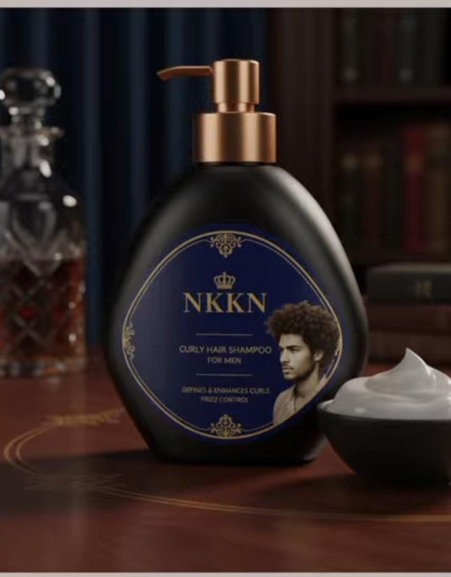 NKKN Men Curly Hair Shampoo