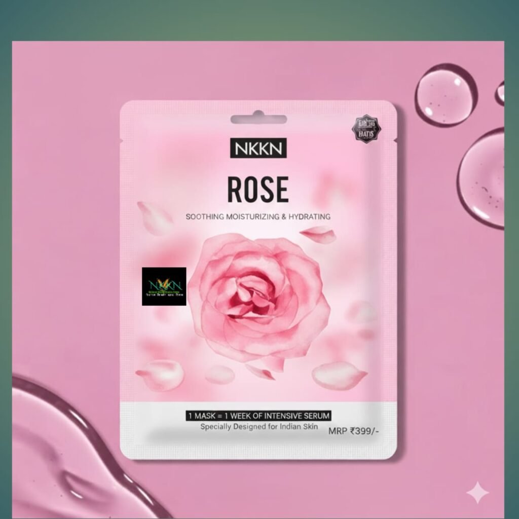 NKKN Brand Rose Sheet Mask